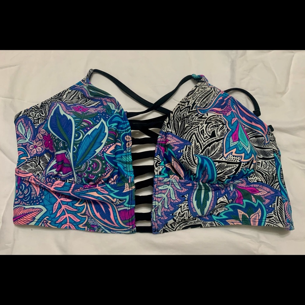 Xhilaration Print Swimsuit Top